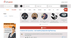 Desktop Screenshot of farkliyorum.com
